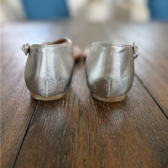 Antonia Melani Women’s Silver Embellished Flat Sandals Size 9.5 - Picture 5 of 10